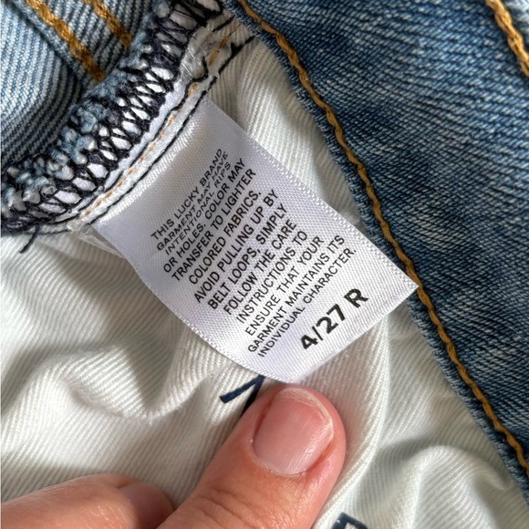 Lucky Brand Light Blue Flare Jeans - Picture 3 of 9